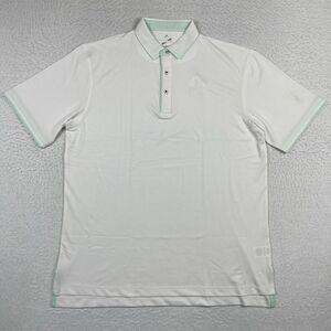 Head‎ Polo Shirt Mens Large White Traditions Golf Club Preppy Workwear Tennis